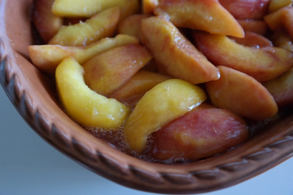 Peach Cobbler bubbles