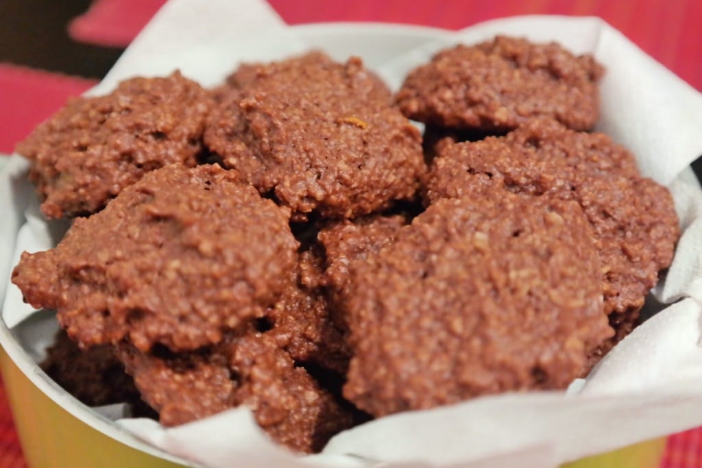 Dark chocolate cookies