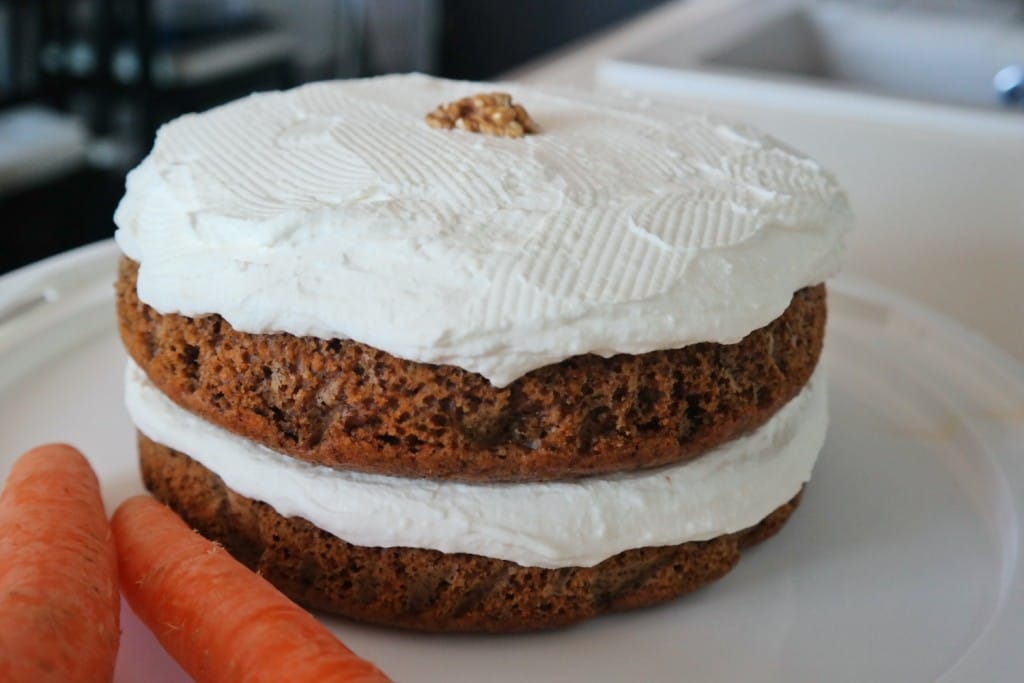 Carrot cake with cream cheese