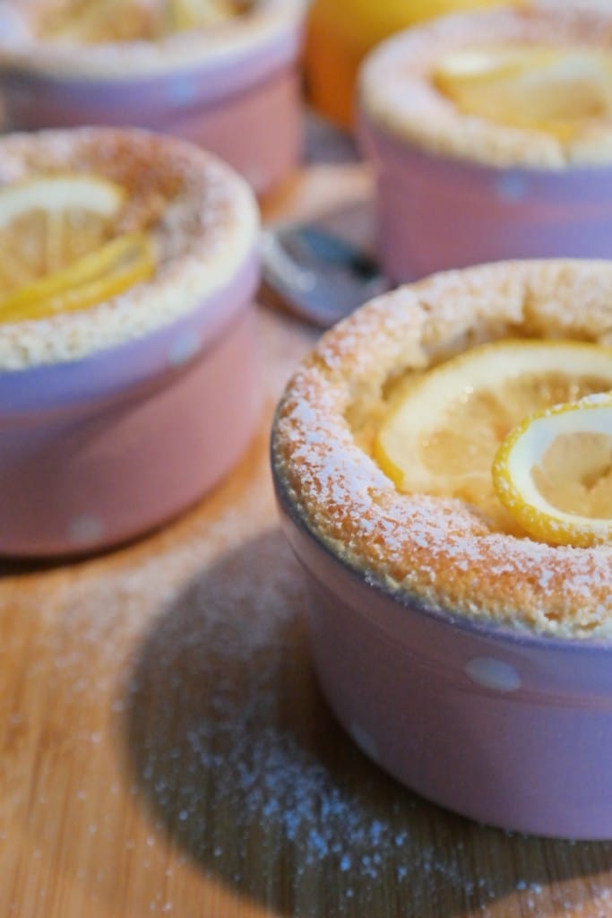 Lemon pudding cake