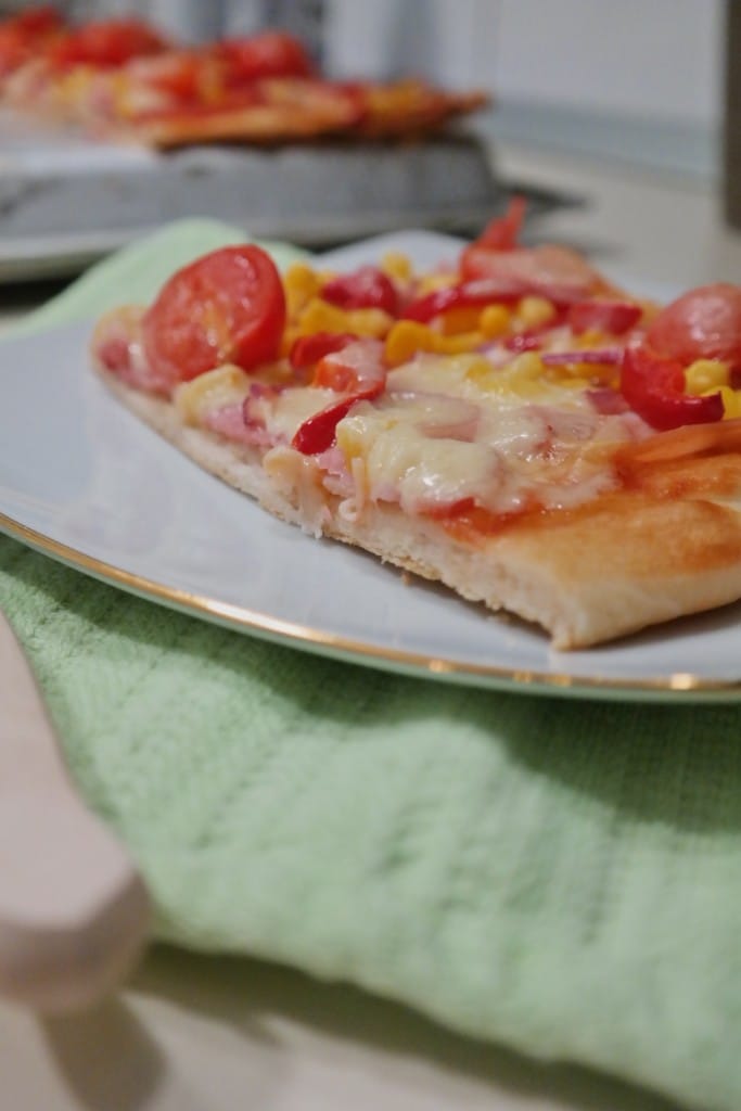 Homemade pizza