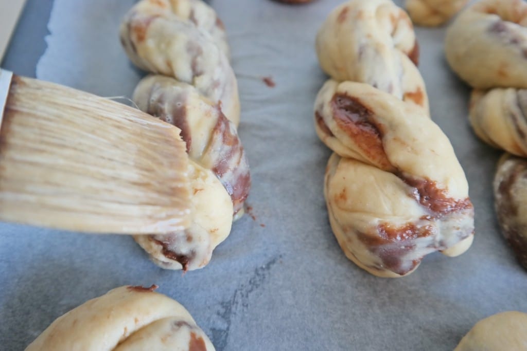 Nutella bread step 5