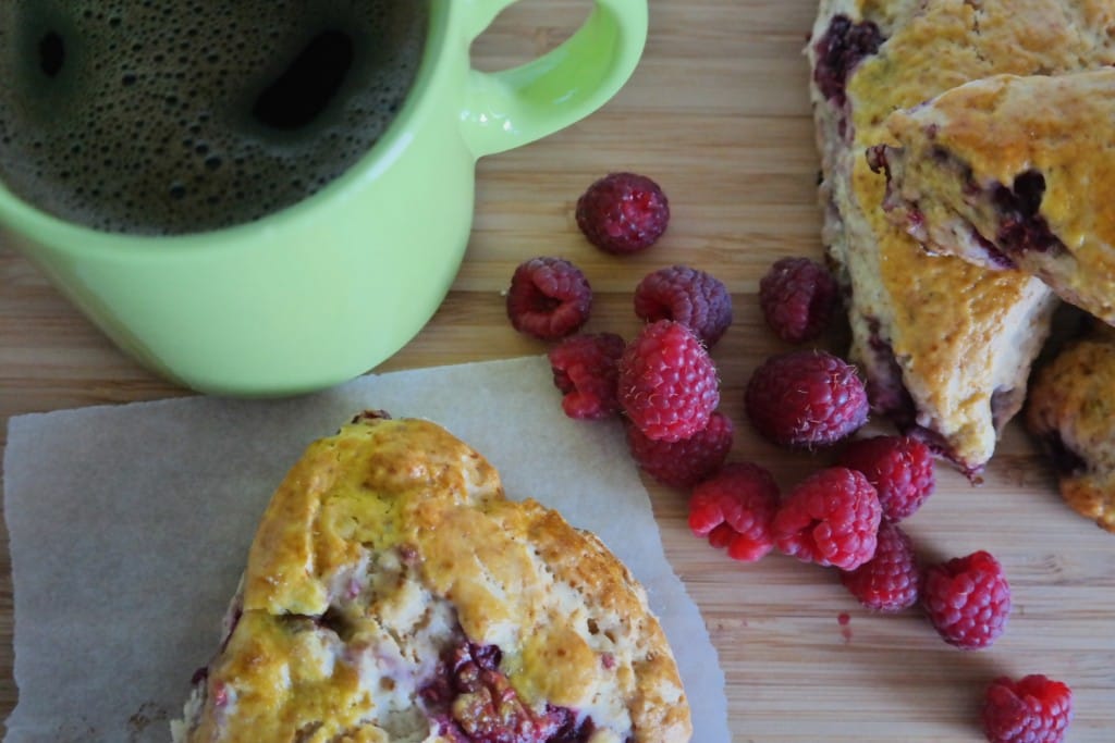 Raspberry Scones