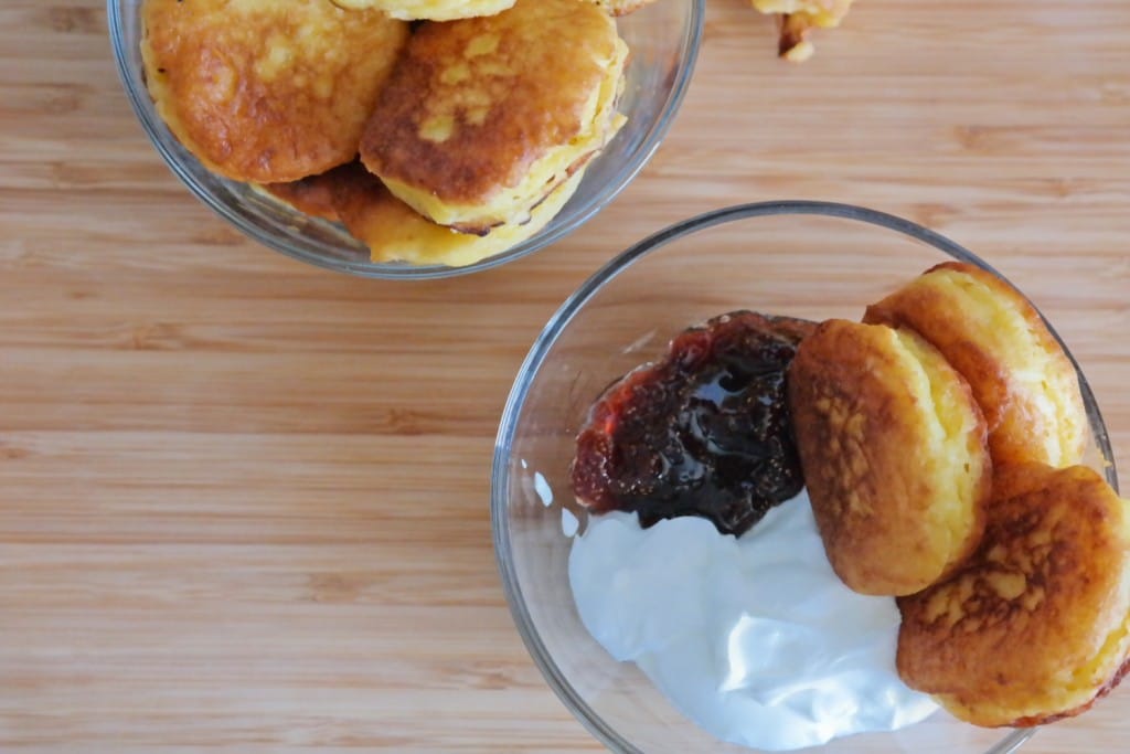 Doughnuts with ricotta