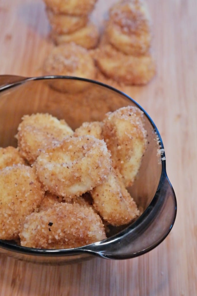 Boiled cheese dumplings / Papanasi fierti