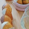 Sour-cherry medeleines