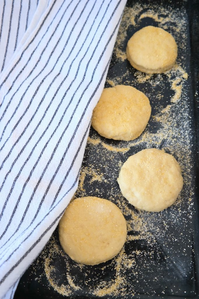 English muffins recipe - muffin dough