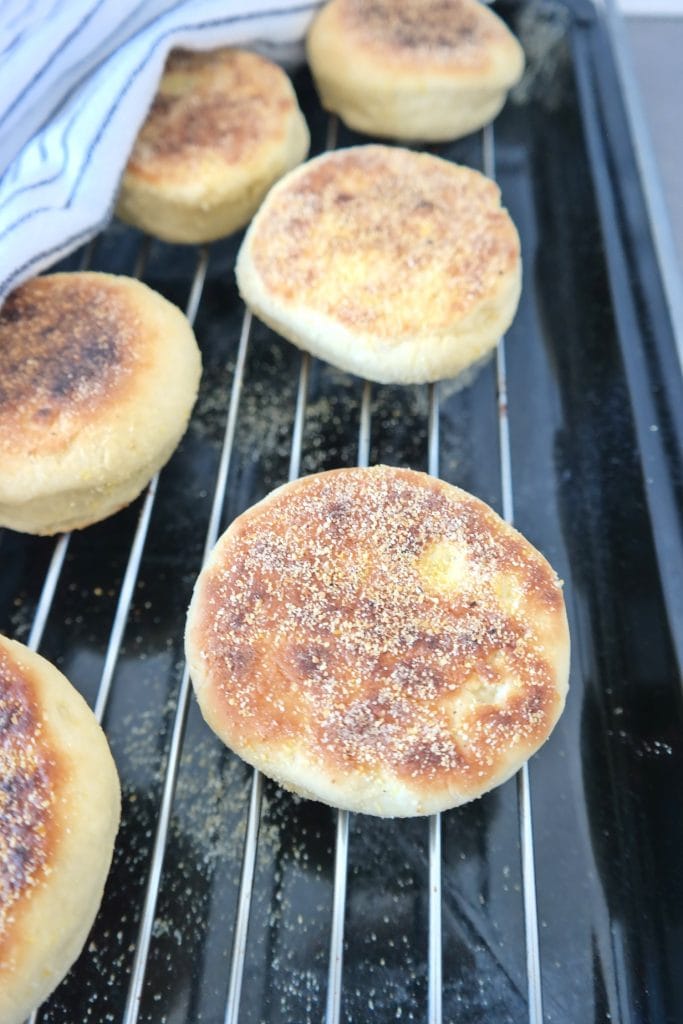 English muffins recipe: Ready to eat
