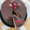 Berry mousse cake