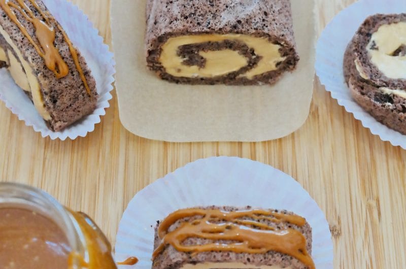 Ruladă cu Caramel și Mascarpone – Rețetă cu Blat de Cacao