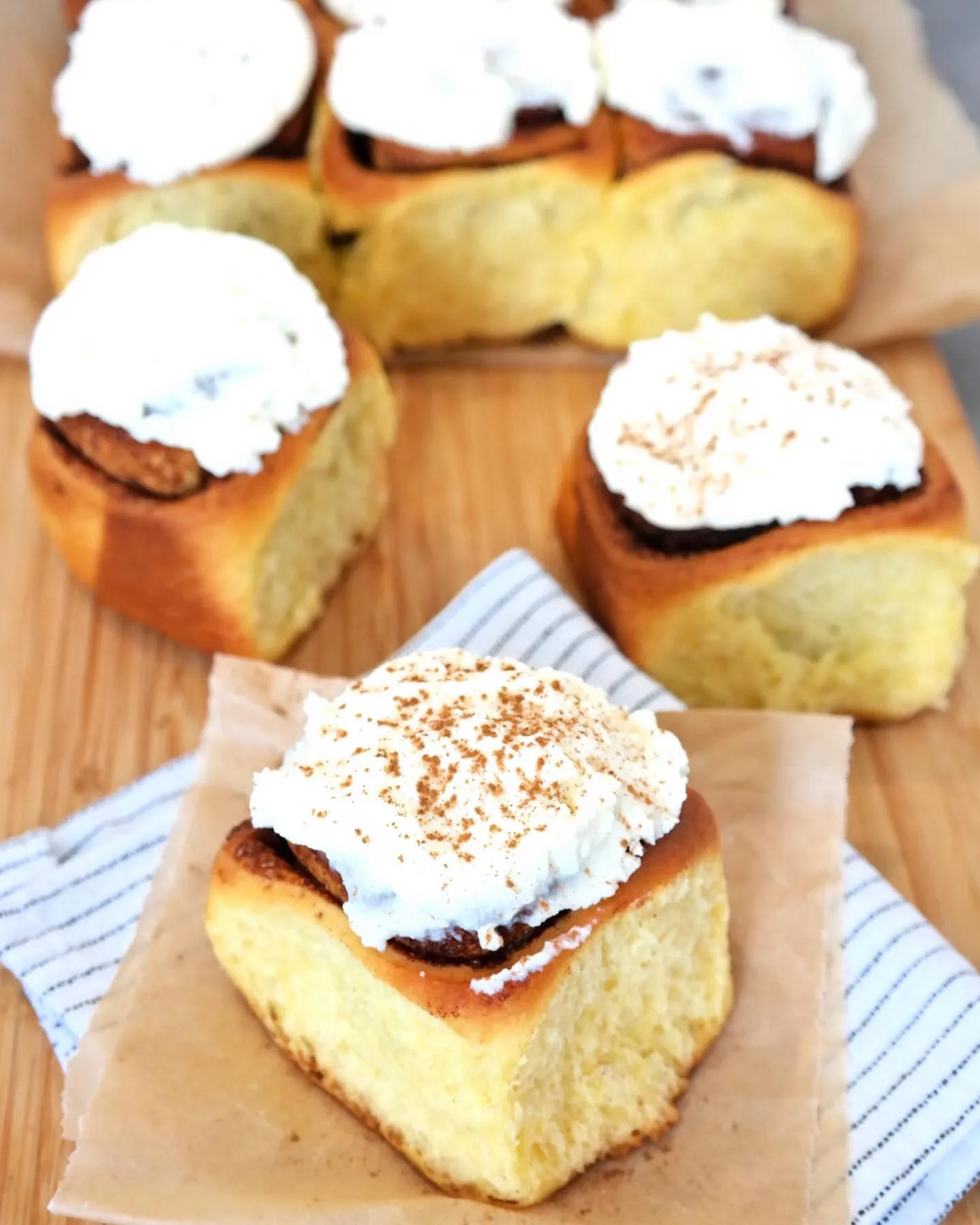 Good news, cinnamon rolls lovers! π I just posted a new recipe on my blog, head to my blog and check out the step-by-step recipe, link in profile π
Your weekend just got a whole lot sweeter! ππ©βπ³ #newrecipe #cinnamonrolls #weekendtreats
.
.
.
.
#bake #baking #bakingfromscratch #homebaking #homebaked #bakerenthusiast #ilovebaking #bakinglove #cinnamon #foodblog #foodblogger
