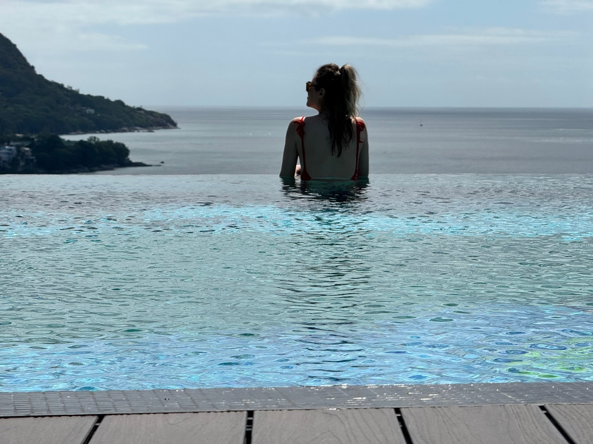 Infinity Pool View - Gardens Hill Resort & Spa, Beau Vallon, Seychelles