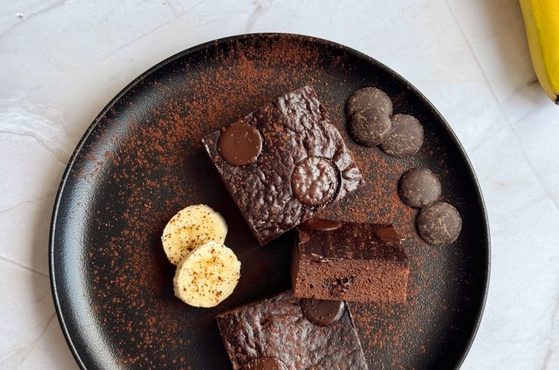 High-Protein Banana Brownies