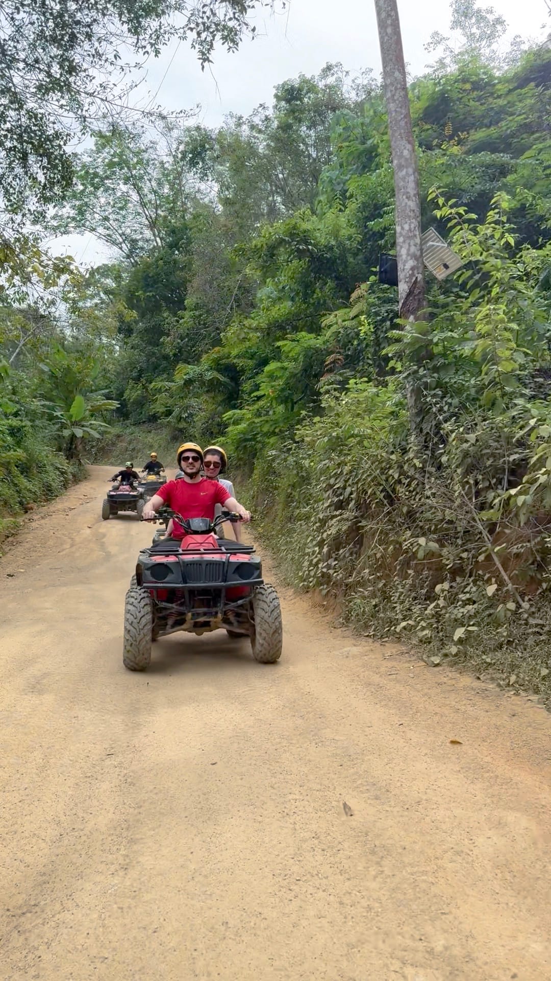 ATV ride through the jungle, Phuket, Thailand