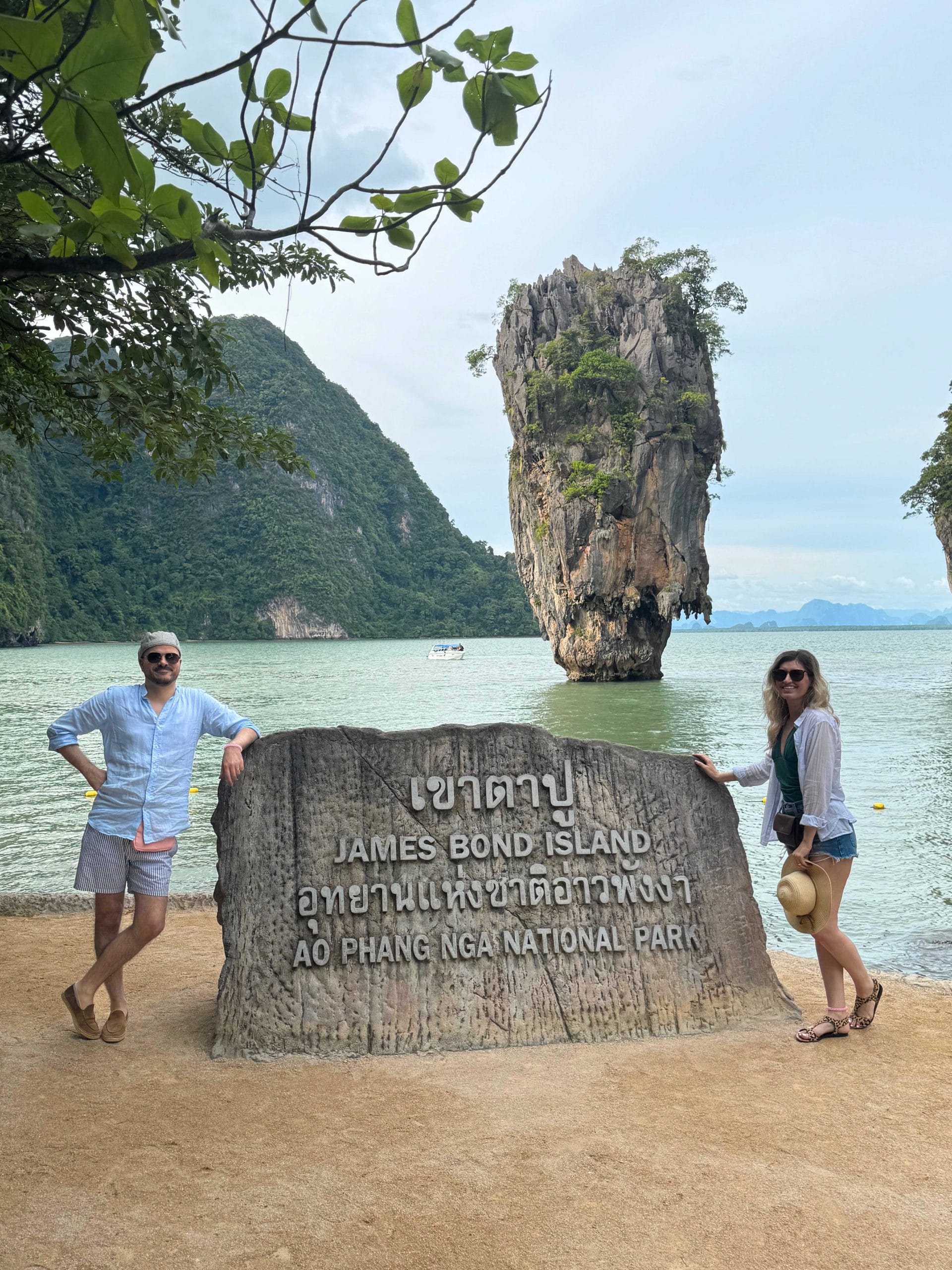 Famous James Bond Island in Phuket, Thailand