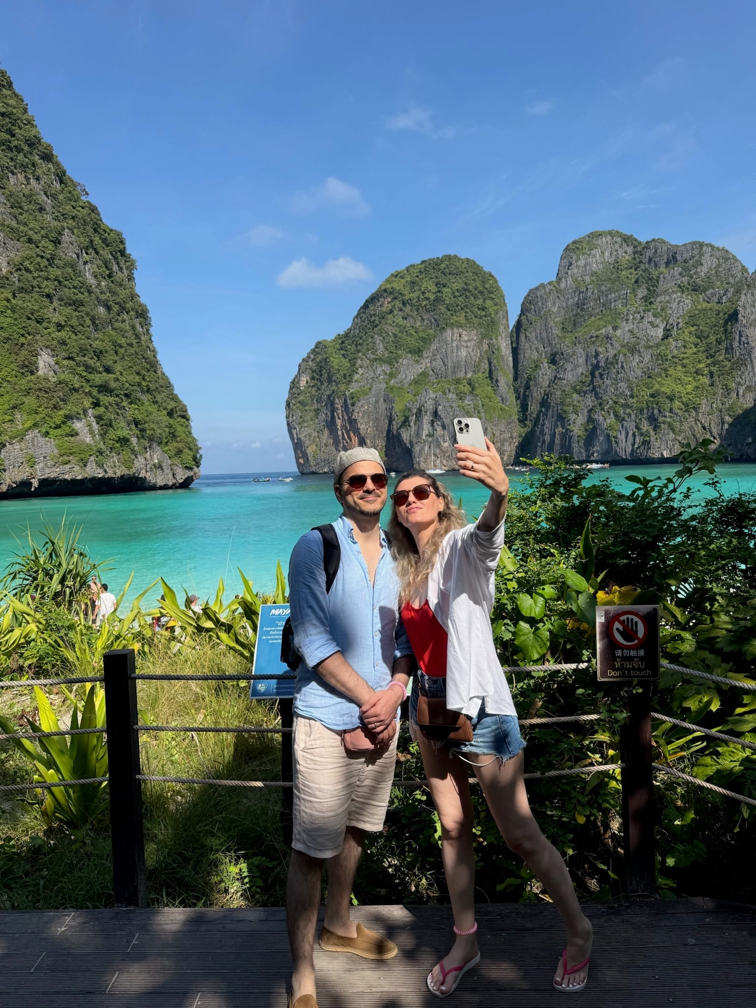By the shore of Maya Bay, Phuket, Thailand