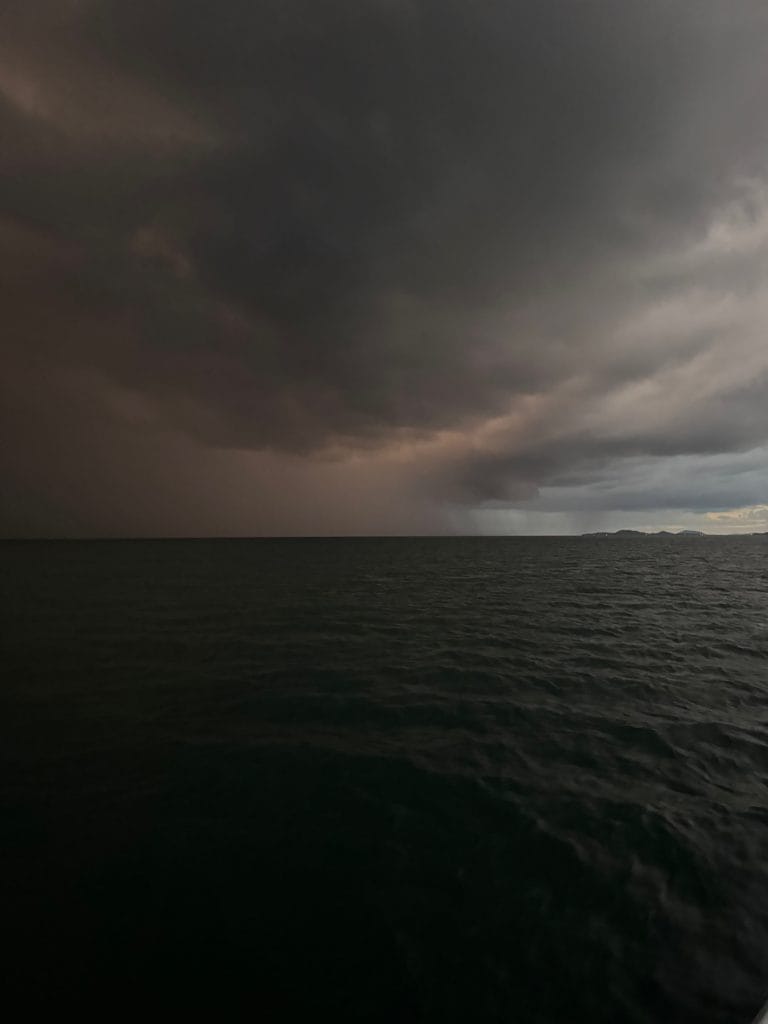 Sea storm, Phuket, Thailand