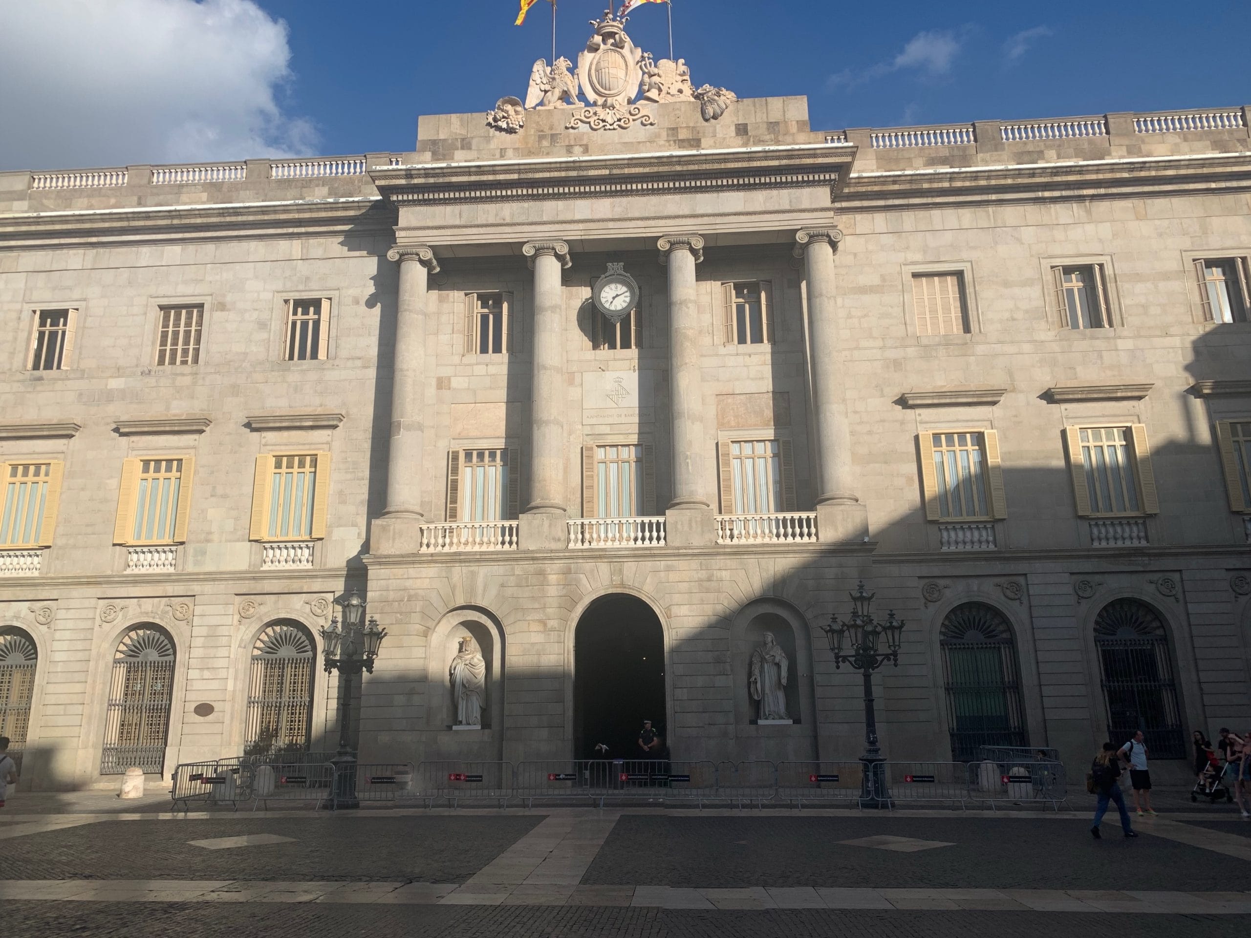 Cladirea primariei din Barcelona