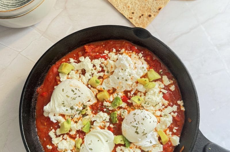 Shakshuka cu Rosii si Ardei - Reteta simpla pentru un brunch perfect