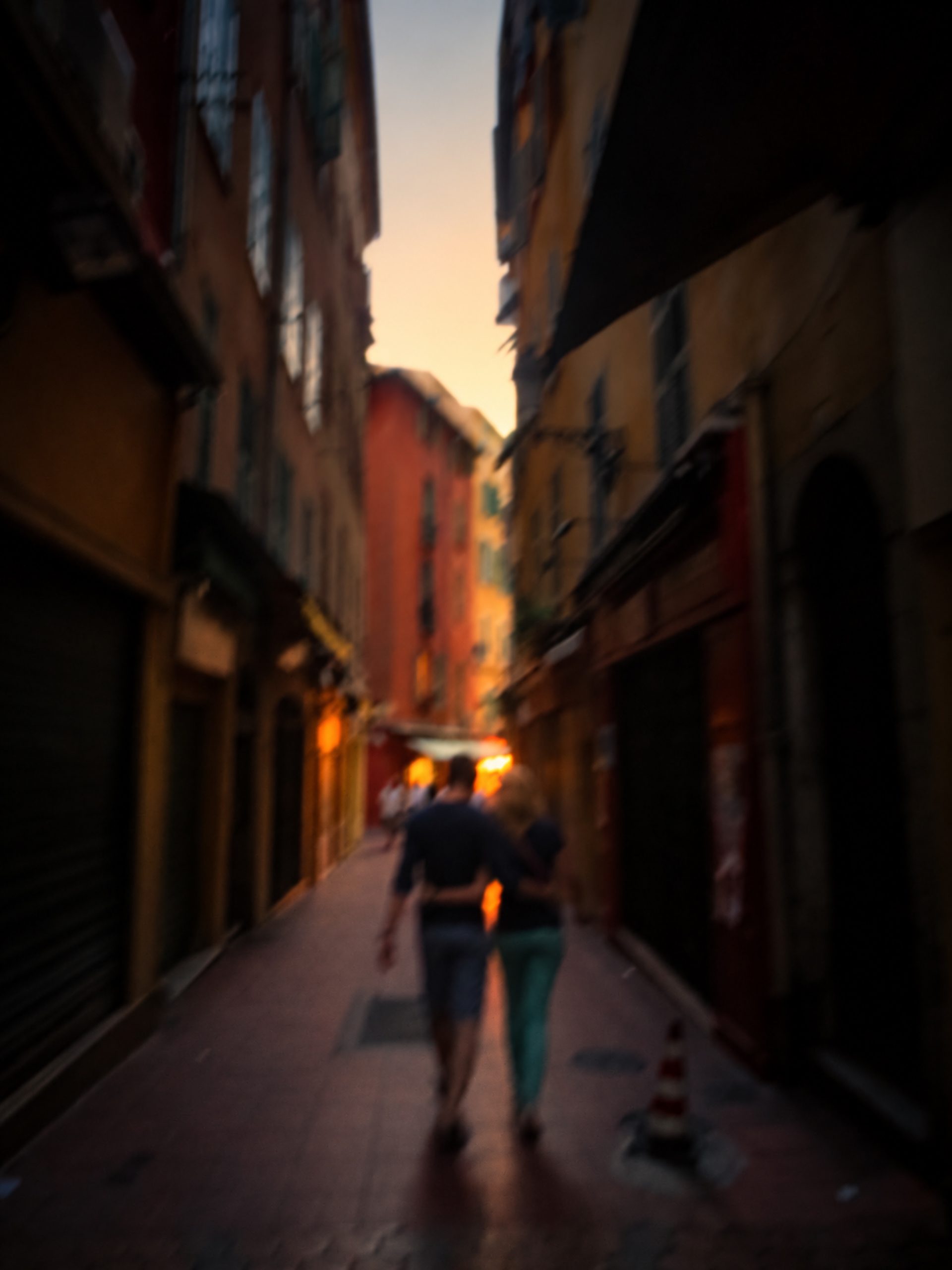 Eu și *le husband, la plimbare prin Nisa